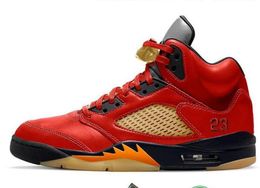 With box Jumpman 5 Basketball Shoes 5s Mars For Her Mens Trainers Sports Sneakers Size 6 6.5 7 7.5 8 8.5 9 9.5 10 10.5 11 11.5 12 12.5 13 13.5