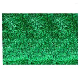 Decorative Flowers Artificial Grass For Pet Dogs Outdoor Non-slip Fake Turf Safe Pets Kids Garden Balcony Home