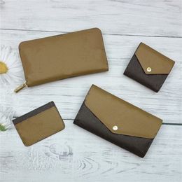Luxurys tasarımcıları cüzdan kısa uzun mans cüzdan çanta kart tutucu kadınlar için cüzdanlar taşır tek fermuar tutucular para kartları paralar erkekler deri çanta