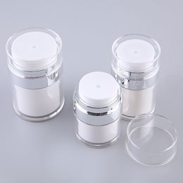 50x 20g 30g 50g Empty Acrylic Cream Jars Pot Liquid Makeup Products Vacuum Bottles Containers