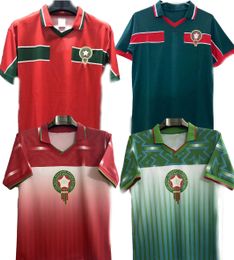 Morocco Soccer Jerseys old Retro 1998 94 95 22-23 2022 World 22-23 National Thai Quality Jersey BELHANDA 10 BOUFAL 9 ZIYECH 7 BENATIA 5 BOUTAIB 13 BOUSSOUFA 14 HARIT