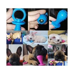 Dog Toys Chews Pcs Puppy Pet Toy Rubber Antibiting Teeth Cleaning Chew Training Kitten Inventory Wholesale Drop Delivery Home Gard Dhdwp