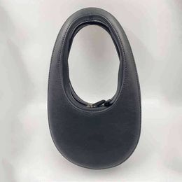 Shoulder Bags Coper designer bags oval underarm bag Minority Female Portable Leather Cowhide Snake Pattern Three-dimensional Egg handBag Round Bag 220528