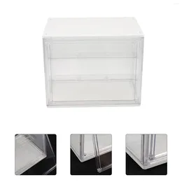 Storage Boxes Stackable Bin Removable Shelf Action Figure Box Book Case