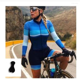 Racing Sets 2023 Custom Professional Breathable Printing Woman Cycling Jersey Suit Triathlon Bike Wear Short Sleeve Jumpsuit