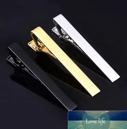 American Classic Men Tie Pin Clips of Casual Style Tie Clip Fashion Jewellery For Male Exquisite Wedding Bar Silver And Golden Colour