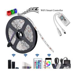 Led Strips Magic Home Mini Rgb Wifi Bluetooth Led Strip Kits Controller For Light Smartphone Control Drop Delivery Lights Lighting Ho Otrnm