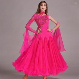 Stage Wear Colours Sequins Ballroom Dance Dresses Standard Dancing Clothes Competition Dress Waltz Foxtrot