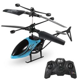 ElectricRC Aircraft RC Helicopter Drone with Light Electric Flying Toy Radio Remote Control Indoor Outdoor Game Model Gift for children 221208