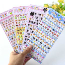 Kawaii Lovely Small Animal Foam D Decorative Stationery Stickers Scrapbooking DIY Diary Album Stick Label