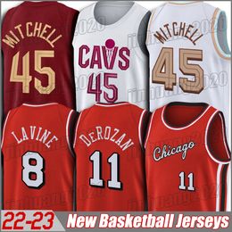 basketball jerseys DeMar DeRozan Zach LaVine Scottie Pippen Dennis Rodman basketball jerseys Donovan Mitchell Evan Mobley 45 4 c