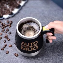 Mugs Automatic Self Stirring Magnetic Smart Espresso Coffee Cup Milk Blender Mixer Auto Thermal for Teacher Fathers Day Gift 221208