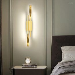 Wall Lamps Modern LED Home Decoration Light Fixture Sonce For Bedroom Bedside Living Room Background Indoor Lighting