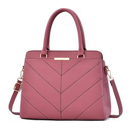 HBP handbags Purses Women Tots Bags PU Leather ShoulderBag MessengerBags Flap Bag Pink Colour 1079