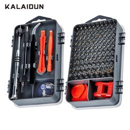 Other Hand Tools KALAIDUN 112 in 1 Screwdriver Set Magnetic Bit Torx Multi Mobile Phone Repair Kit Electronic Device Tool 221207