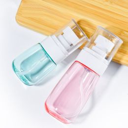 Liquid Soap Dispenser 30 60 80ml Travel Empty Spray Bottle Plastic Atomizer Small Mini Refillable Perfume Water Sprayer Makeup Containers 221207