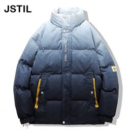 Men's Down Parkas Brand Winter Jacket Fashion Heated Thick Male Casual Cotton Trench Windproof Warm Jackets Coats Parka Men 221207