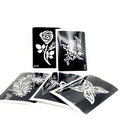 Other Permanent Makeup Supply 500 pcs Mixed Design Stencils for Body Painting Glitter Temporary tattoo and Airbrush Picture 221208