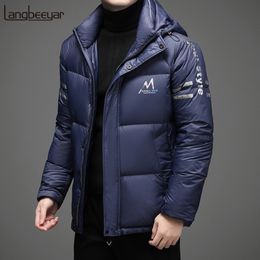 Men's Down Parkas Top Grade Graphene Thick Warm Brand Casual Fashion Jacket Windbreaker Winter Hooded Parka Coats Clothes 221208