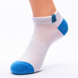 Men's Socks Men Summer Mesh Breathable No Show Boat Slippers Shallow Mouth Male Eur Size 38-42