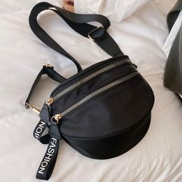 Waist Bags Fashion Women Fanny Pack Large Capacity Crossbody Chest Banana PU Leather Female Belt Phone 221208