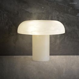 Table Lamps Modern Marble Luxury Lamp Creative El Living Room Model Bedroom Bedside