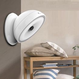 Night Lights LED Infrared Motion Sensor Creative USB Light Control Smart Lamp Home Bedside Decor Wall