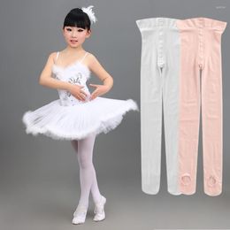 Stage Wear Dance Tight Solid Nylon Ultra Soft Elastic Toddler Comfort Stocking Ballet Skin Friendly Spring Autumn Kids Leggings Perform