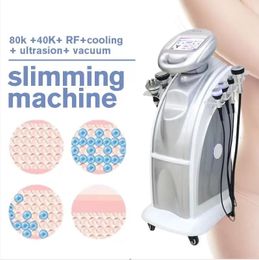 7 in 1 80k Ultrasonic Cavitation RF Slimming Machine Vacuum Multipolar Radio Frequency Lipo suction Body Shaping weight reduce skin tighten Beauty Equipment