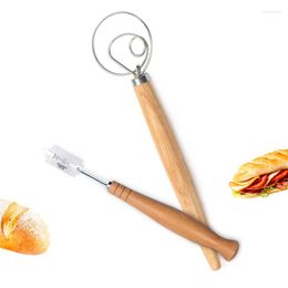 Baking Tools Creative Stainless Steel Dough Whisk And Bread Lame Scoring Tool Cake Split Knife Kitchen Pastry