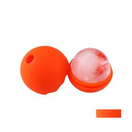 Ice Cream Tools Ice Balls Maker Round Sphere Tray Food Grade Sile Mould Cube Whiskey Ball Cocktails Home Use Tool B3 Drop Delivery Ga Dheov