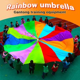 Toy Tents Rainbow Umbrella Early Education Outdoor Children's Game Training Physical Fitness Intelligent Teaching Aids Equipment 221208