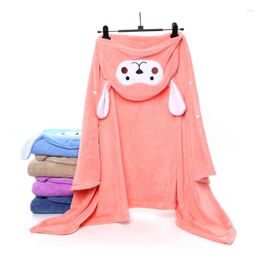 Towel Baby Animal Cartoon Hooded Beach Bath Robes Soft Children Poncho Towels Bathing Suit For Boys Girls Kids Bathrobe