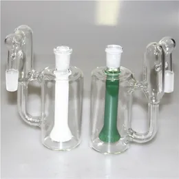 Glass Ash Catcher Bowls With Quartz banger silicone container Female Male 14mm For Glass Oil Rigs bong hookahs