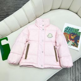 Kids Coats Hooded Baby Clothes Kid Coat Thick Warm Outwear Girl Girls boys designers With Letters Zipper Jackets Size 110-160cm Adult size 0 1 2 S M L Pink Black Orange