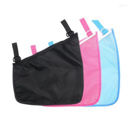 Stroller Parts 3 Colours Mesh Polyester Pram Buggy Baby Trolley Storage Bag Carriage Organiser For Kids Side