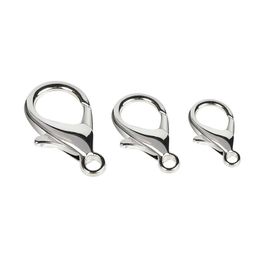 500Pcs Tibetan Silver Alloy Lobster Hooks End Connector Clasps For Jewellery Making Findings Necklace Bracelet DIY Earrings Supplies