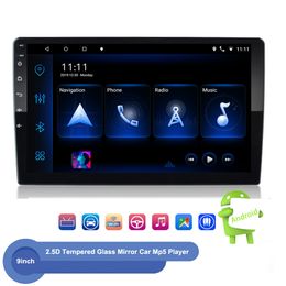 9" Android Car radio 2 Din Multimedia Player GPS Navigation Auto Stereo WIFI Bluetooth Video Player With Mirror link camera