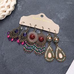 Dangle Earrings Travel Jewelry Bohemian Tassel Drop For Women China Style Long Vintage Christmas Gifts