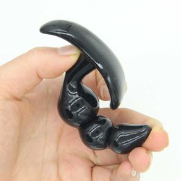 Sex toy Vibrator Masturbators New Silicone Adult Butt Plug Stimulate the Anus and Prostate Anal Beads Toys for Man RPG2 HSC5