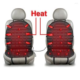 Car Seat Covers 12V Heated Cover Auto Electric Cushion Universal Heating Pad Winter Household Heater Warmer Mat