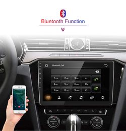 2 Din Android 9 10 Inch Car Multimedia Video Player Universal 2DIN Stereo Radio GPS For Volkswagen Nissan Hyundai Kia