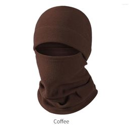 Bandanas Tactical Fleece Full Face Mask Outdoor Cycling Hunting Versatile Shield Warm Scarf Protective Headgear For Mountaineering