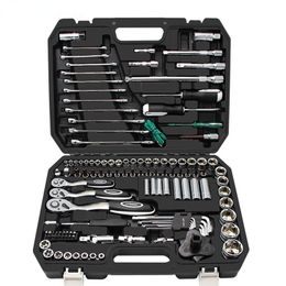 Other Hand Tools Pcs Automobile Repair Sleeve Set Combination Ratchet Wrench Tool Kit Professional 221207