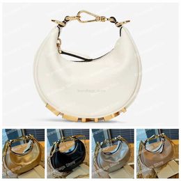 Nano Graphy Bags Designer Chain Crossbody Bags Cross Body Bag Mini Leather Handbags Luxury Fashion Classic Purse Lady Pochette Half Moon