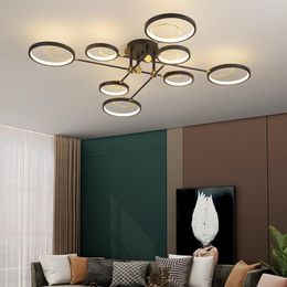 Chandeliers Modern LED Chandelier Bedroom Dining Room Kitchen Bathroom Aisle Simple And Stylish Spotlight Indoor Lighting Fixtures