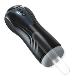 Секс-игрушка-массажер Новая полностью автоматическая авиационная чашка для мужских товаров Электрическое одеяло для самообороны с глубоким горлом