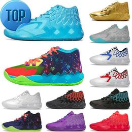 TOP Roller Shoes MB.01 Men Trainers LaMelos Ball Basketball Shoes Queen Citys Rock Ridge Red Not From Here Sport US 7.5-12 For Sale Rick And