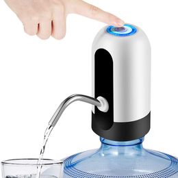 Other Drinkware Water Bottle Pump USB Charging Auto Switch Drinking Dispenser One Click Drink 221208