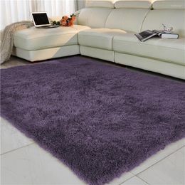 Carpets Living Room Carpet European Fluffy Mat Kids Rug Bedroom Antiskid Soft Faux Fur Area Rectangle Grey Red Green 50